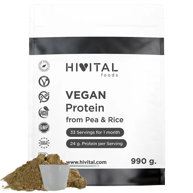 Vegan Pea and Rice Protein | 1 kg
