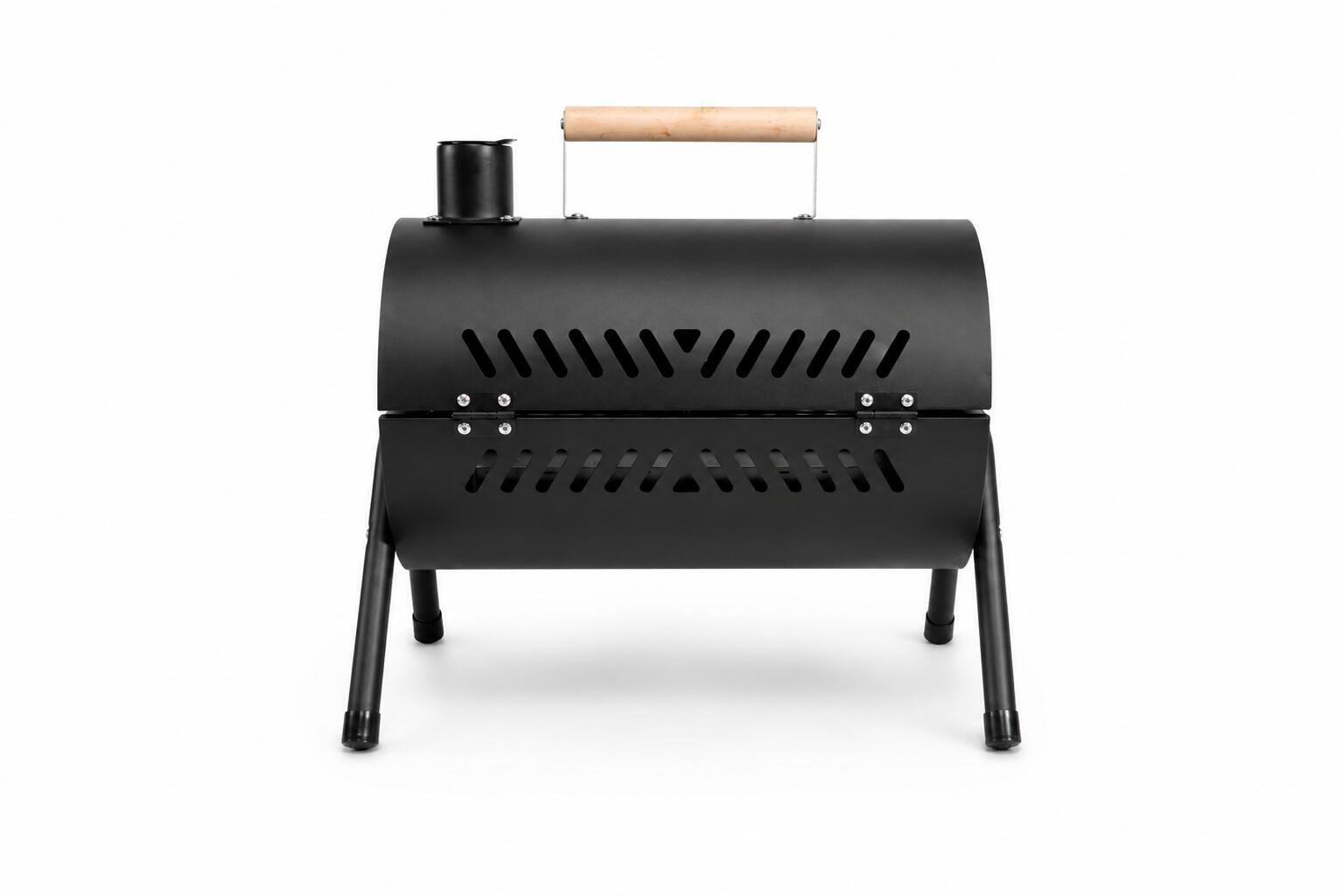 Barbacoa portátil estilo ahumador 3/5