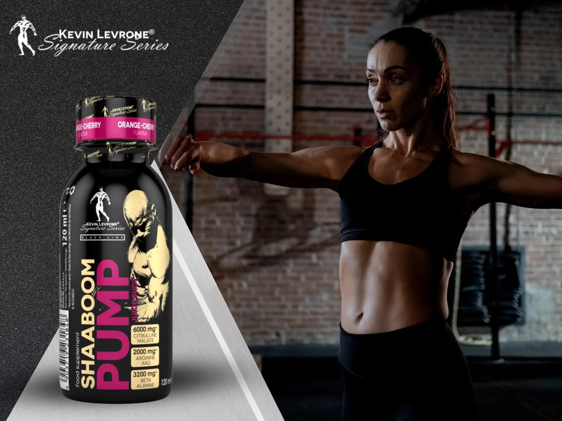 LEVRONE SHAABOOM PUMP JUICE SHOT 120ml Orange Citrus 4/5