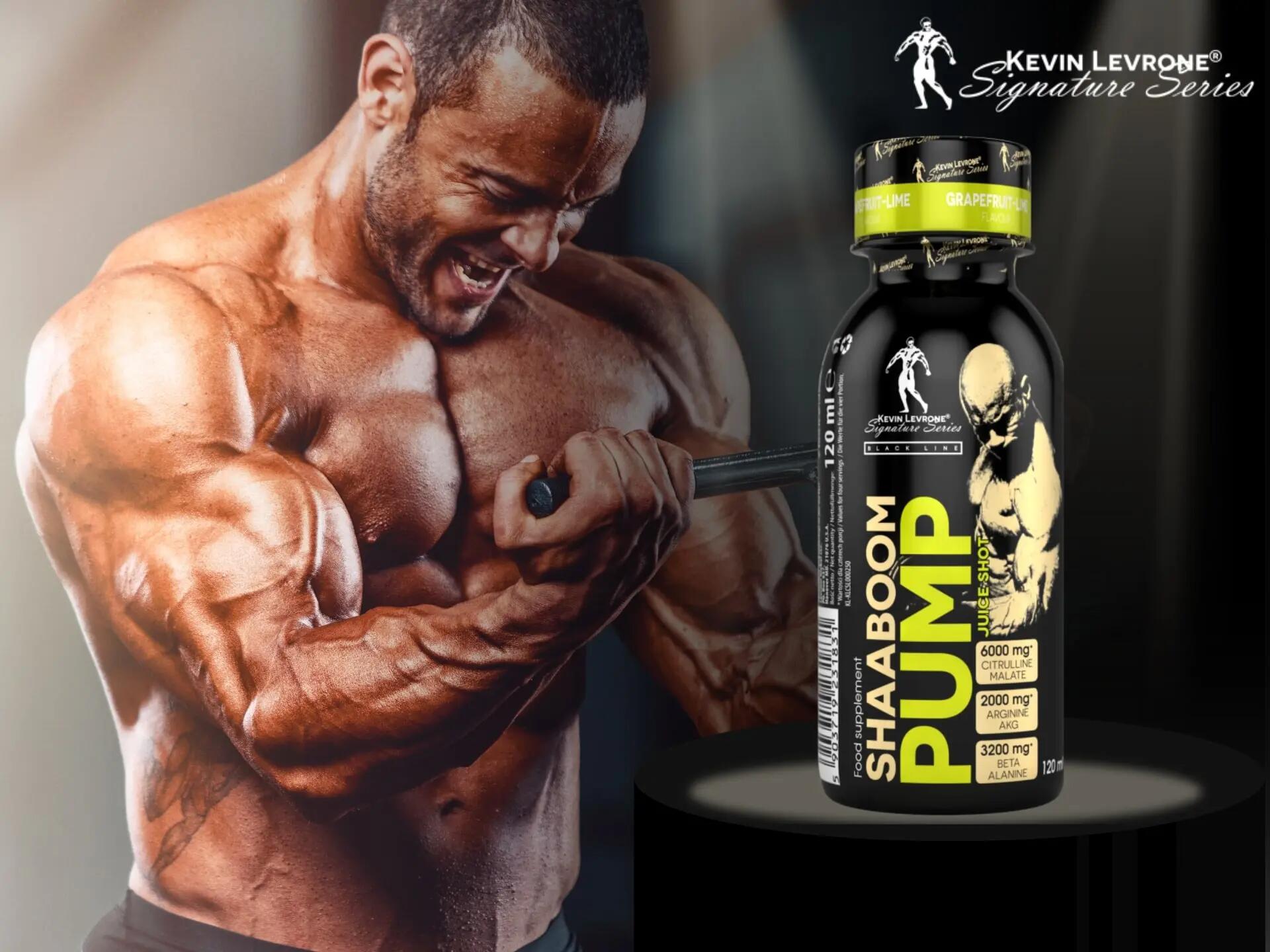 LEVRONE SHAABOOM PUMP JUICE SHOT 120ml Orange Citrus 3/5
