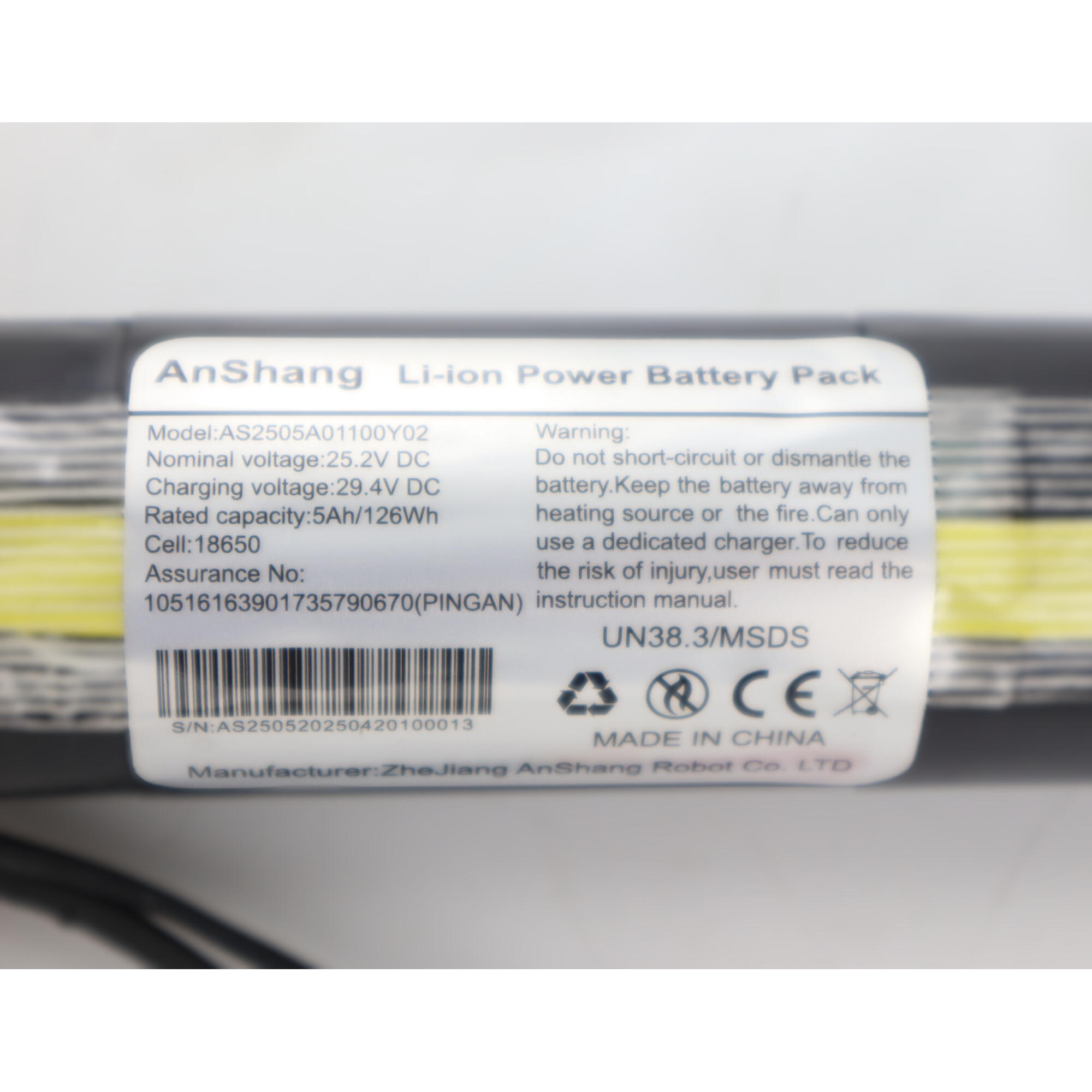 BATTERIE 25V 5A 62SBLACK 2/4