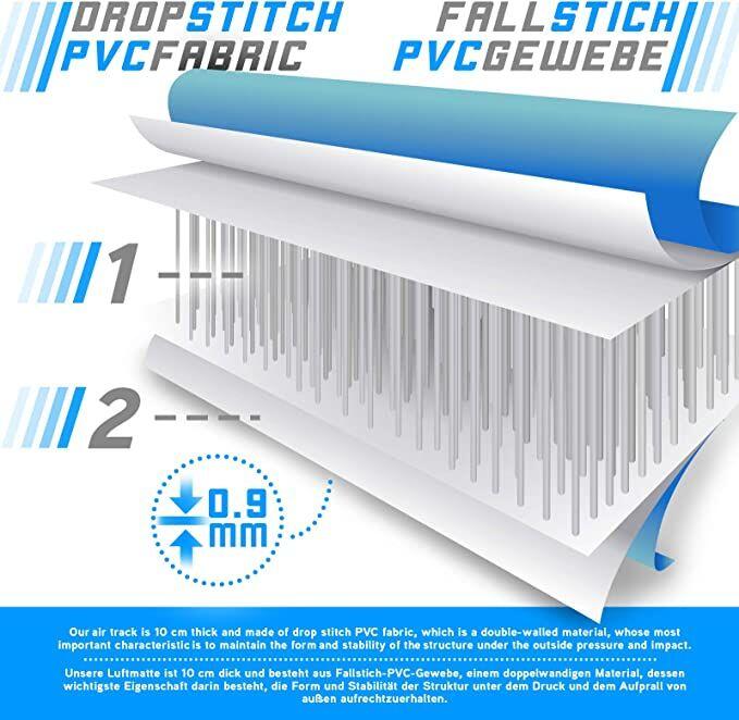 Gymnastická nafukovací žíněnka PHYSIONICS 6/7