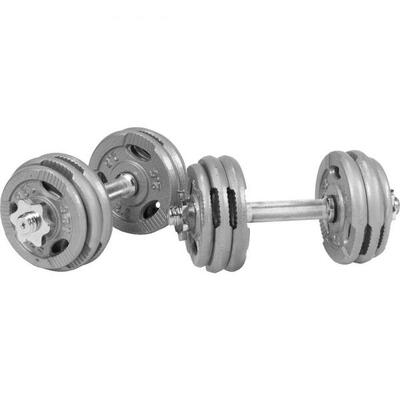 Dumbellset - halterset - gripper gietijzer - 30 kg