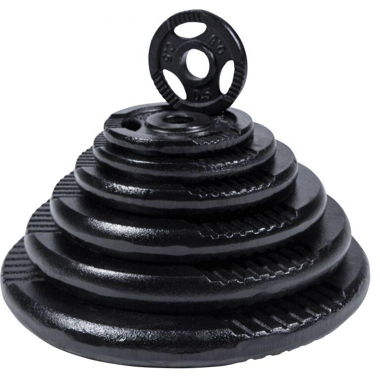 Set de gantere cu grip din fontă 30 kg