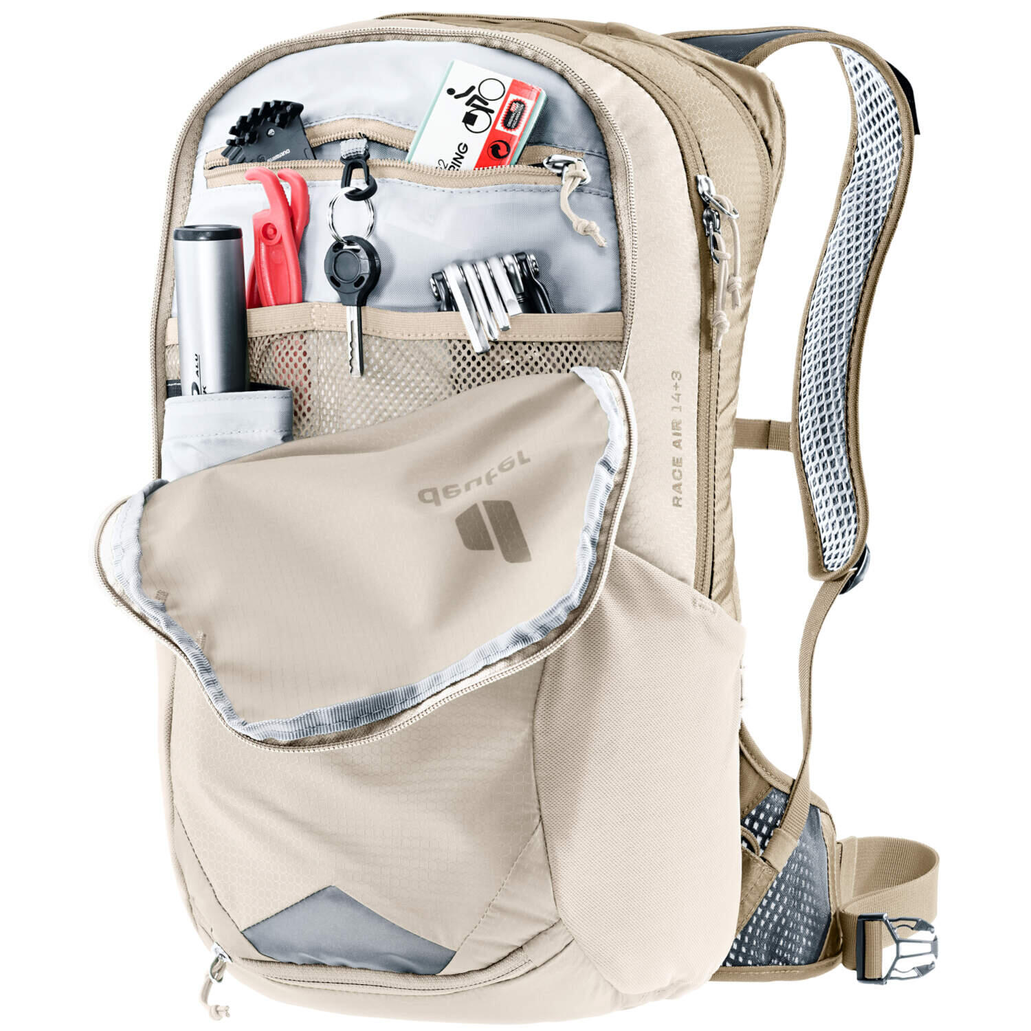 Plecak rowerowy deuter Race Air 14 + 3 l 3/13