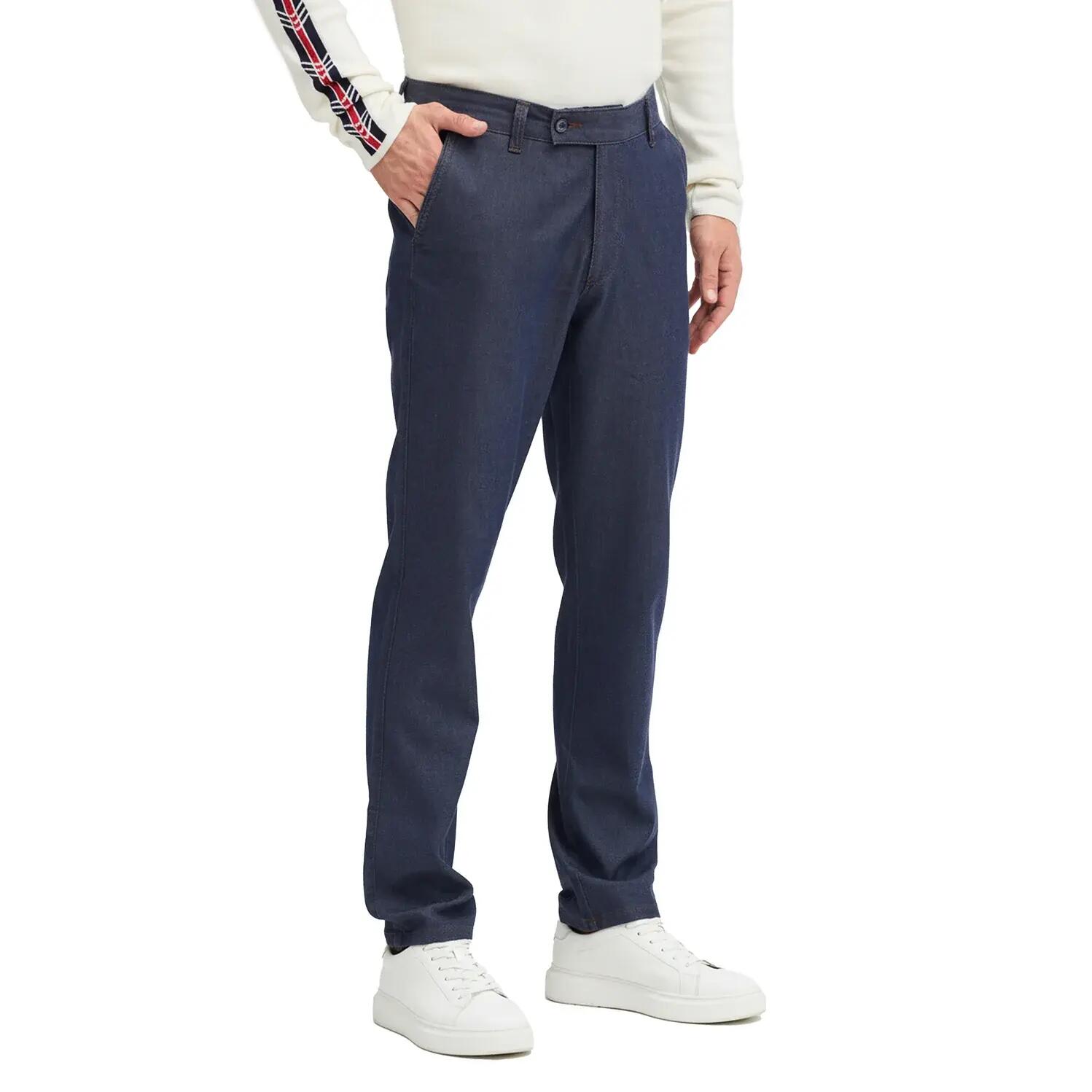 Bluewool Pant - męskie spodnie z wełną merino L, Granatowy 3/5