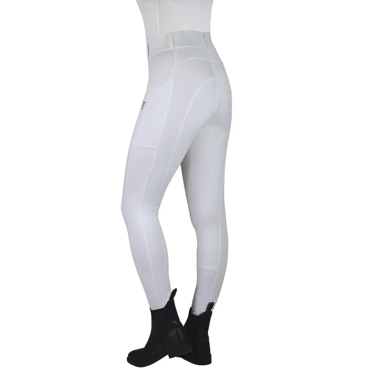Legging équitation full-grip femme York Nova 3/4