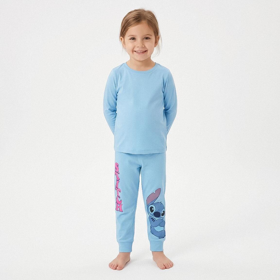 Pantalon long enfant Stitch en French Terry 2 pièces 6/7
