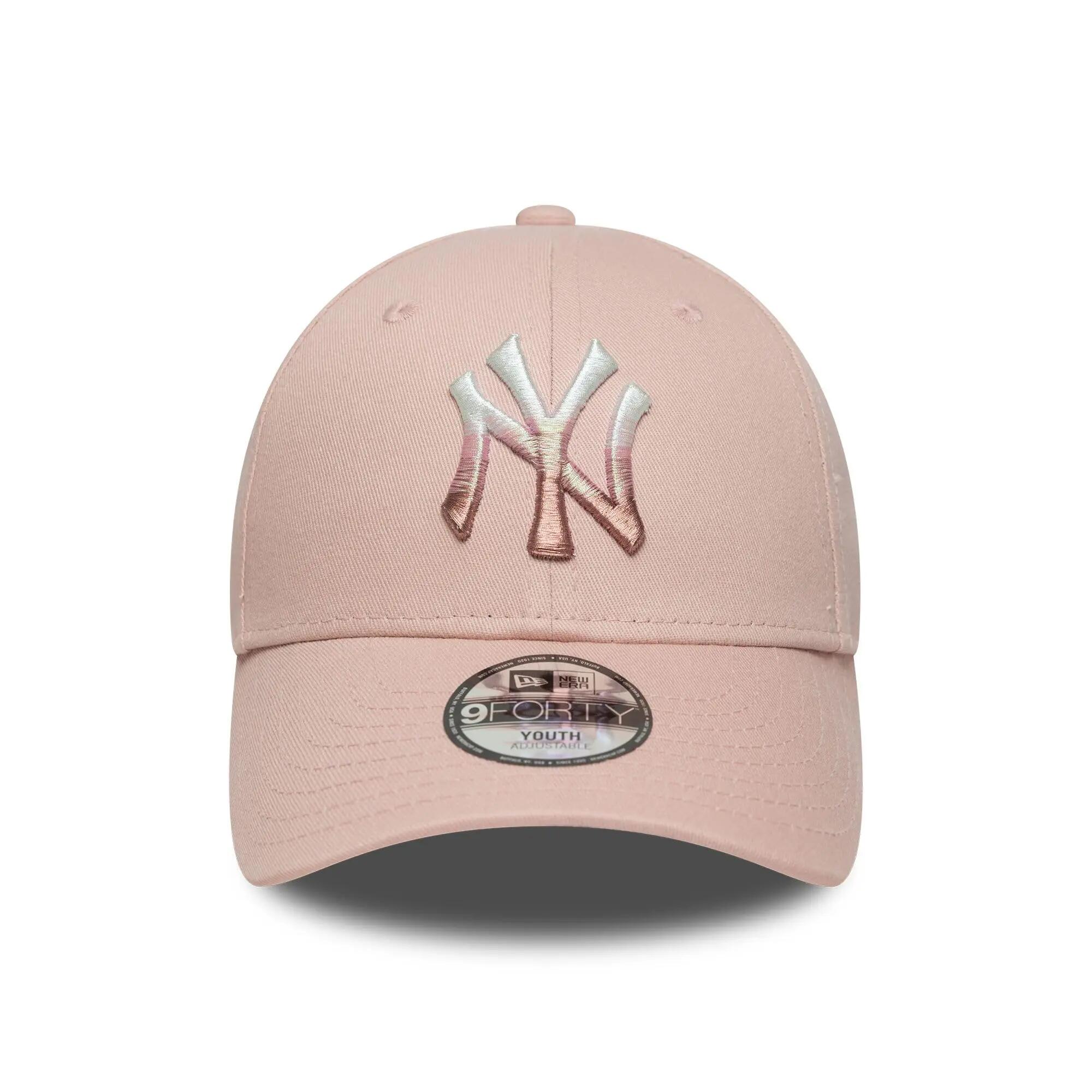 New York Casquette Strapback Metallic 9Forty Kids Rosé 2/5
