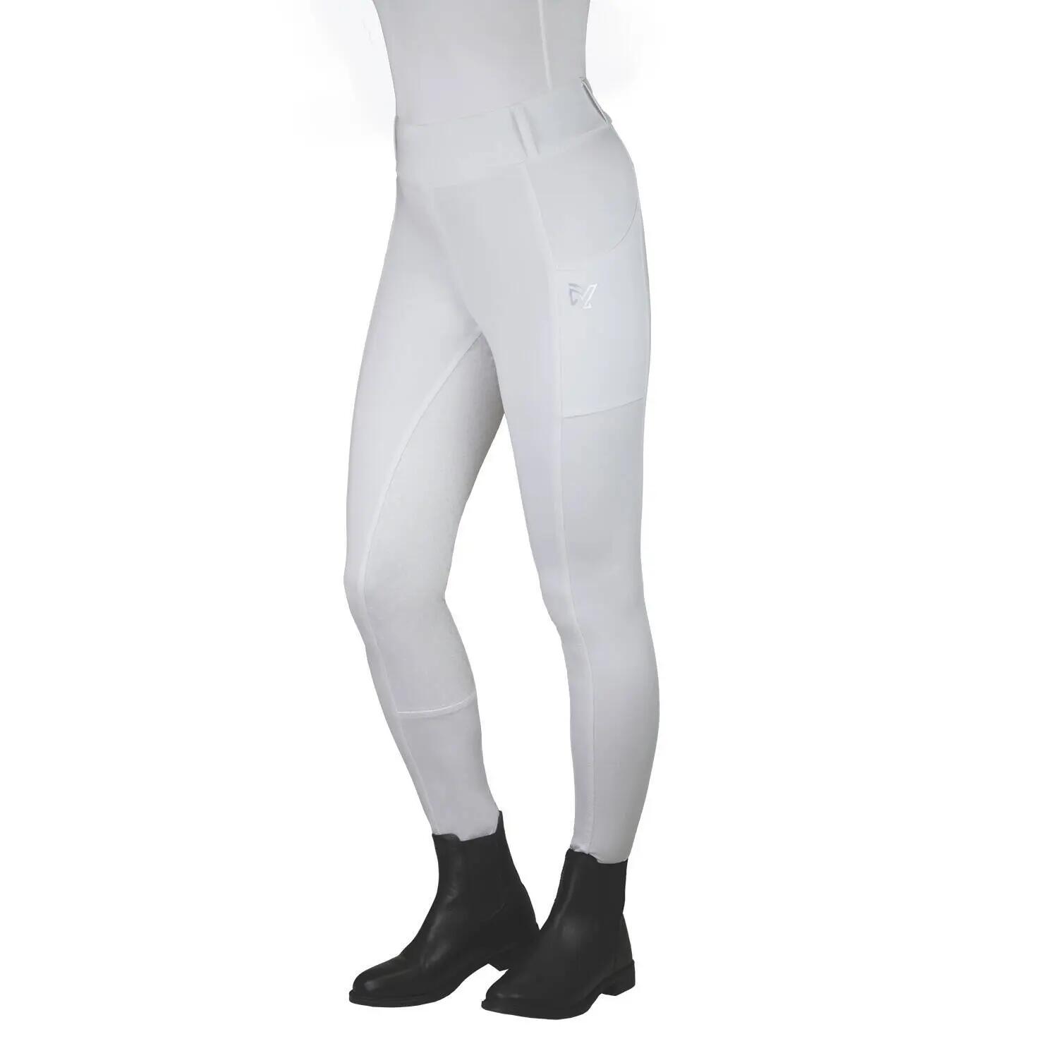 Legging équitation full-grip femme York Nova 2/4