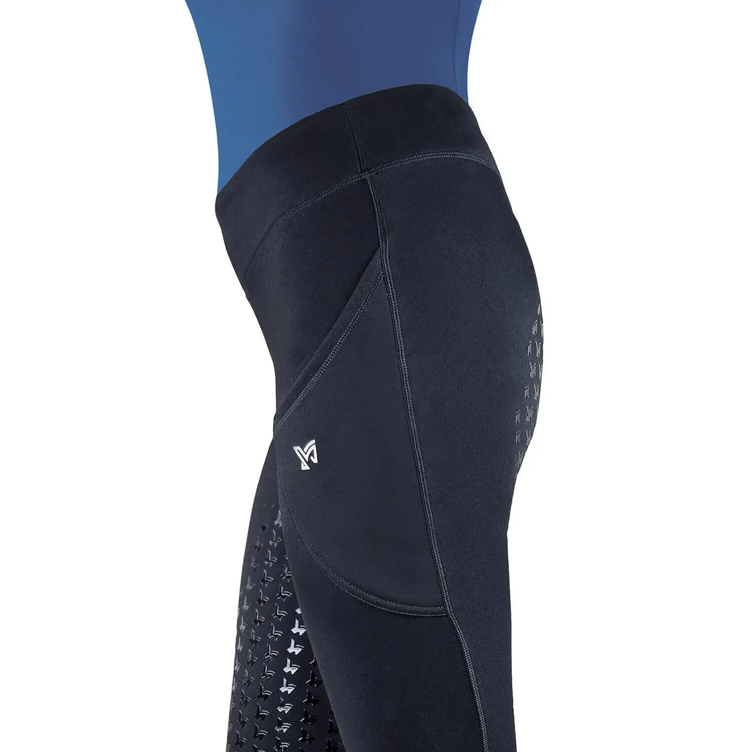 Legging équitation full-grip femme York Alaska 2/2
