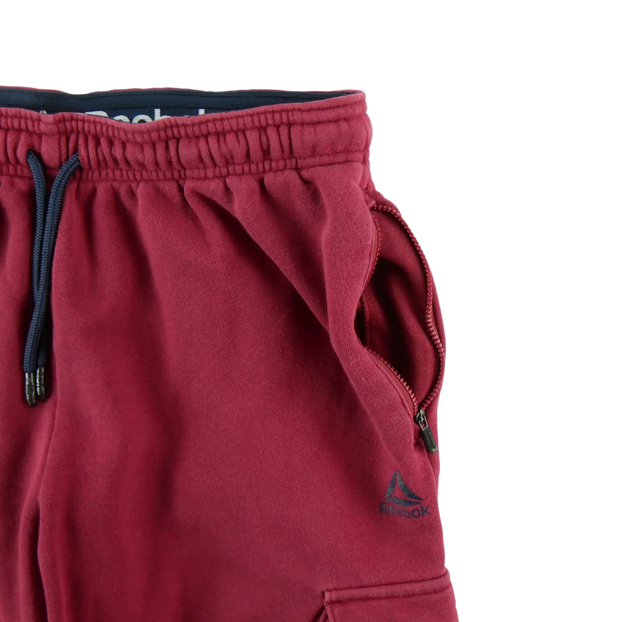 Reebok spodnie dresowe cargo męskie 4/6