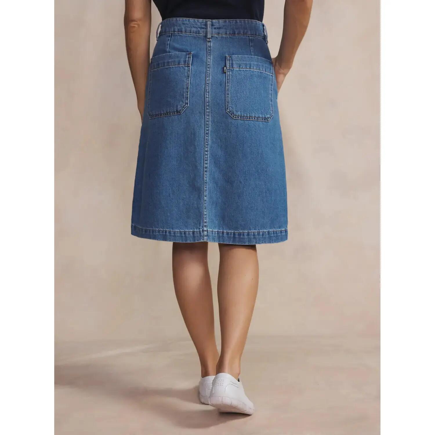 Jupe en jean femme TBS Jadde 4/4