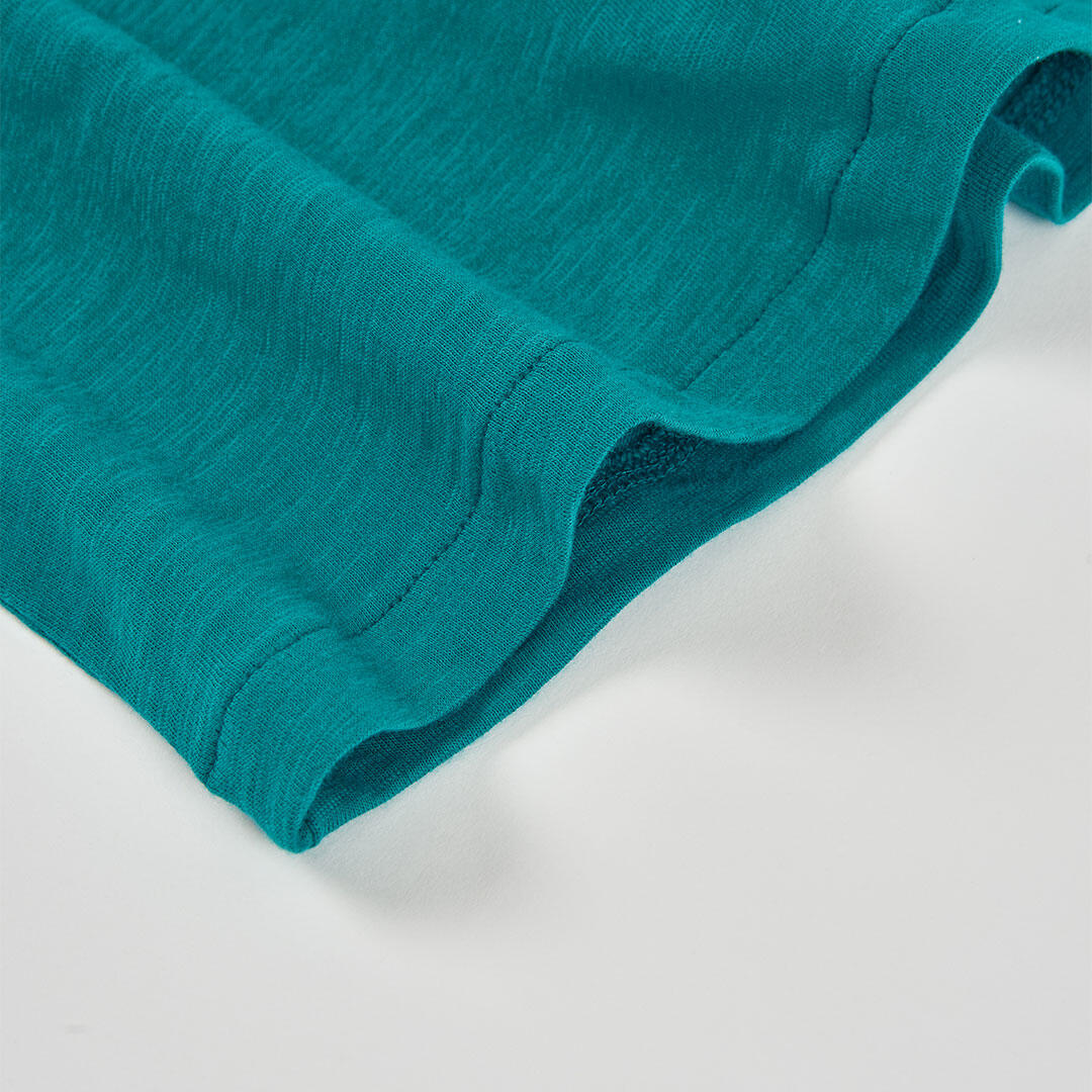 Vestido de punto flamé para niña con bordado, azul 4/4