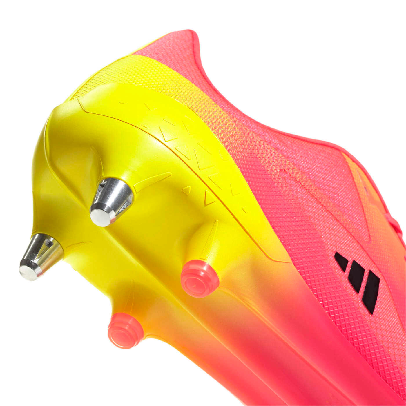 Crampons Adidas Adizero RS15 Pro SG Rose et jaune 7/7