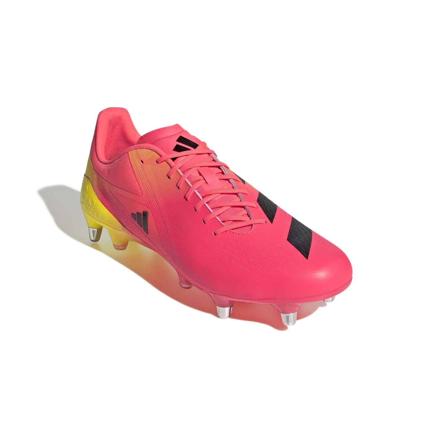 Crampons Adidas Adizero RS15 Pro SG Rose et jaune 6/7