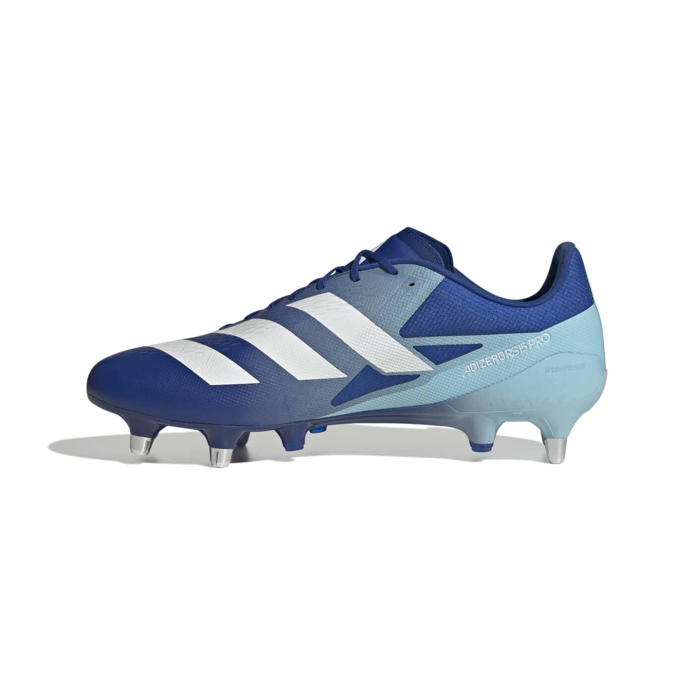 Botas de rugby Adidas Adizero RS15 Pro SG azul 3/7
