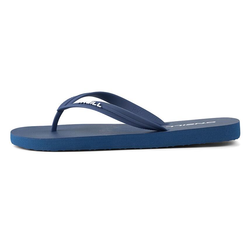 Heren Teenslippers Profile Small Logo Blauw 3/4