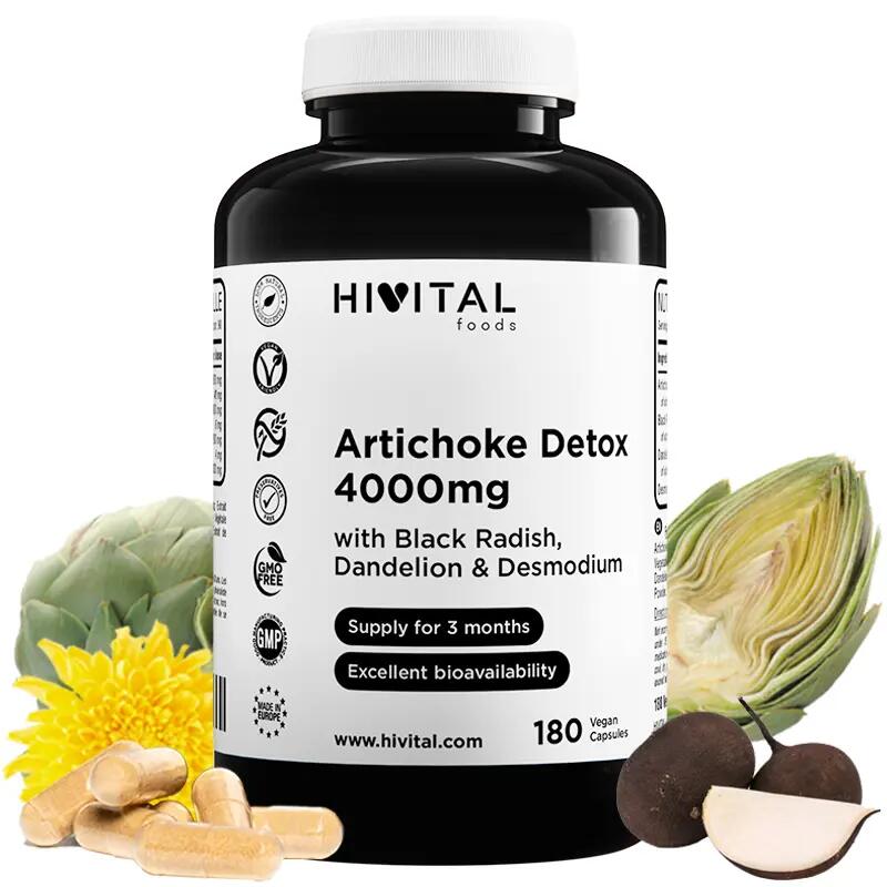 Artichoke Detox 4000 mg | 180 vegan capsules