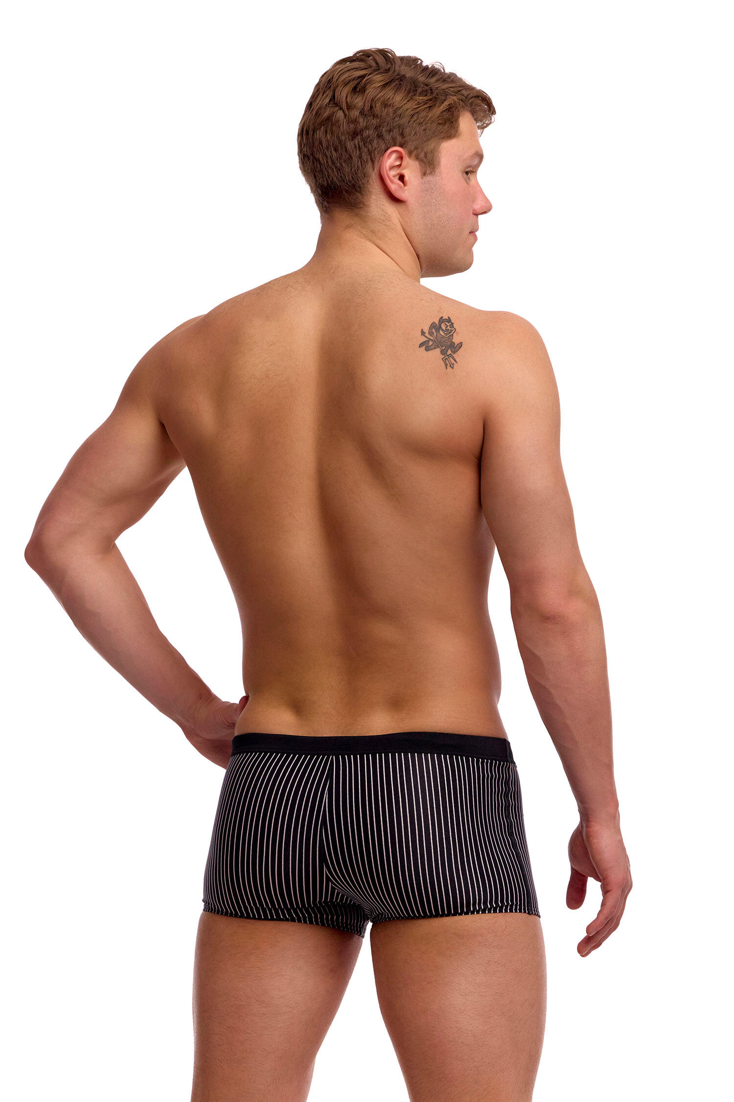 Bokserki kąpielowe Funky Trunks Pin Stripe 6/7