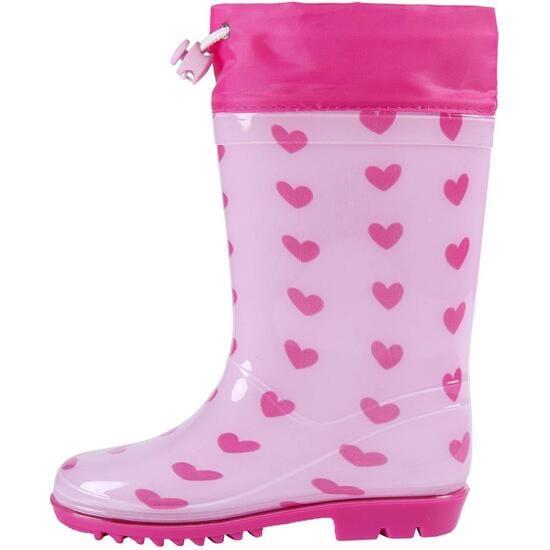 Bottes de pluie enfant Peppa Pig en PVC Rose 2/6