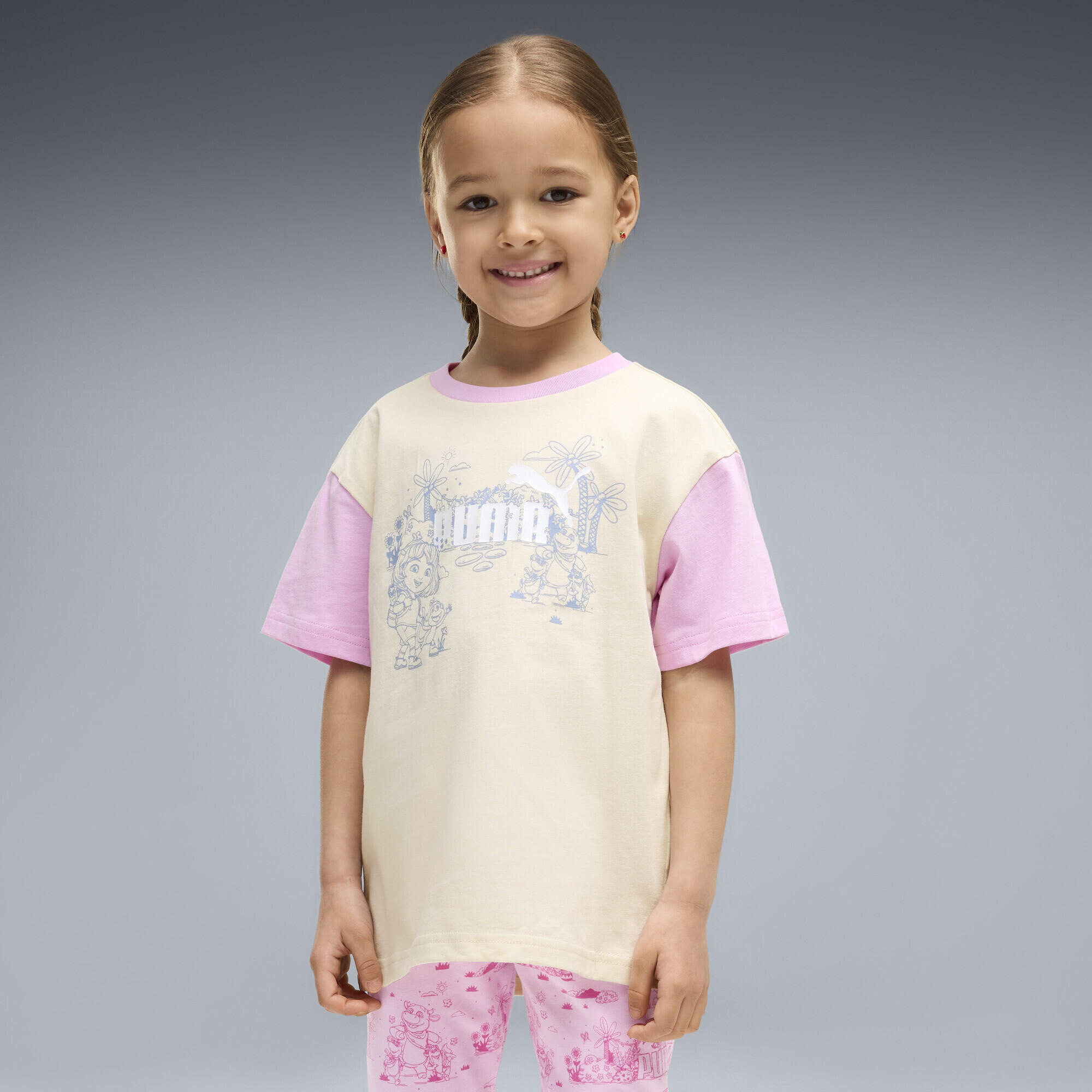 T-shirt grafica dal taglio morbido per bambini PUMA x DORA THE EXPLORER PUMA 2/5