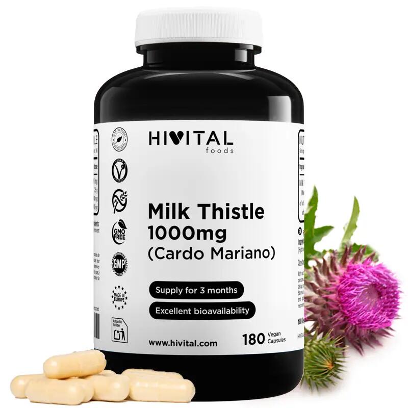 Milk Thistle 1000 mg | 180 vegan capsules