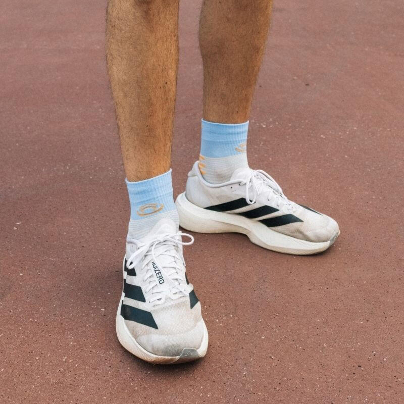 Chaussettes RUN MARATHON Mid Beige/Ciel 3/3