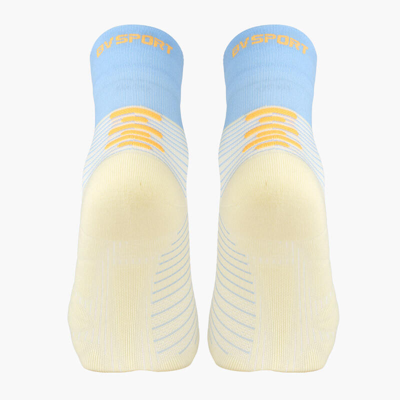Chaussettes RUN MARATHON Mid Beige/Ciel 2/3