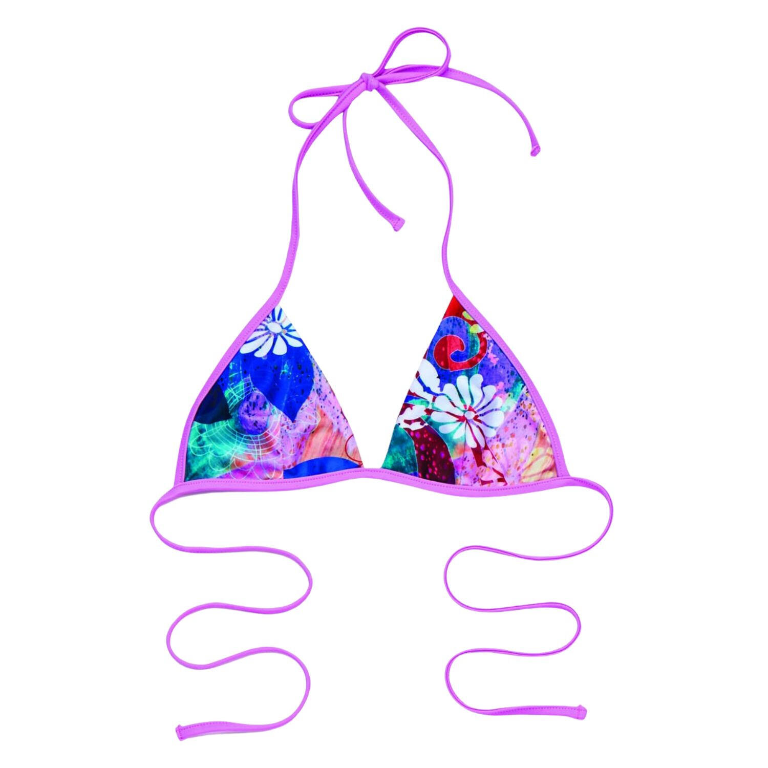 Góra od bikini damska Dakine Kiki Fixed Triangle 3/3