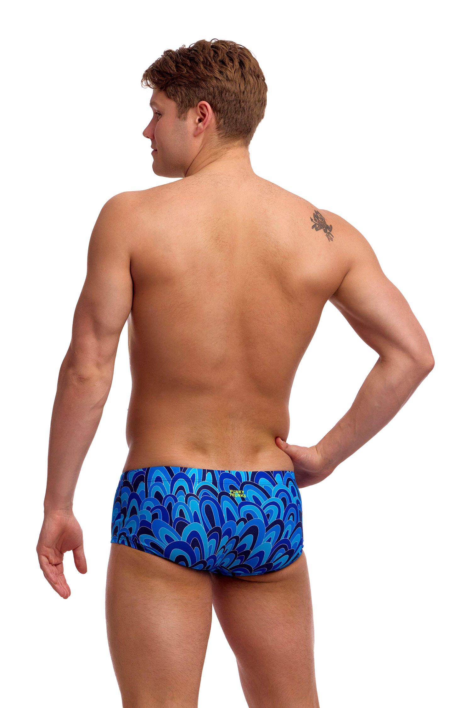 Kąpielówki Funky Trunks Hill Billy Blues - trunki męskie 7/7