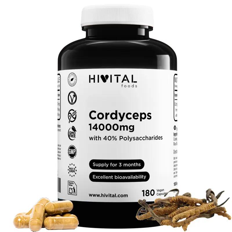 Cordyceps 14000 mg | 180 vegan capsules