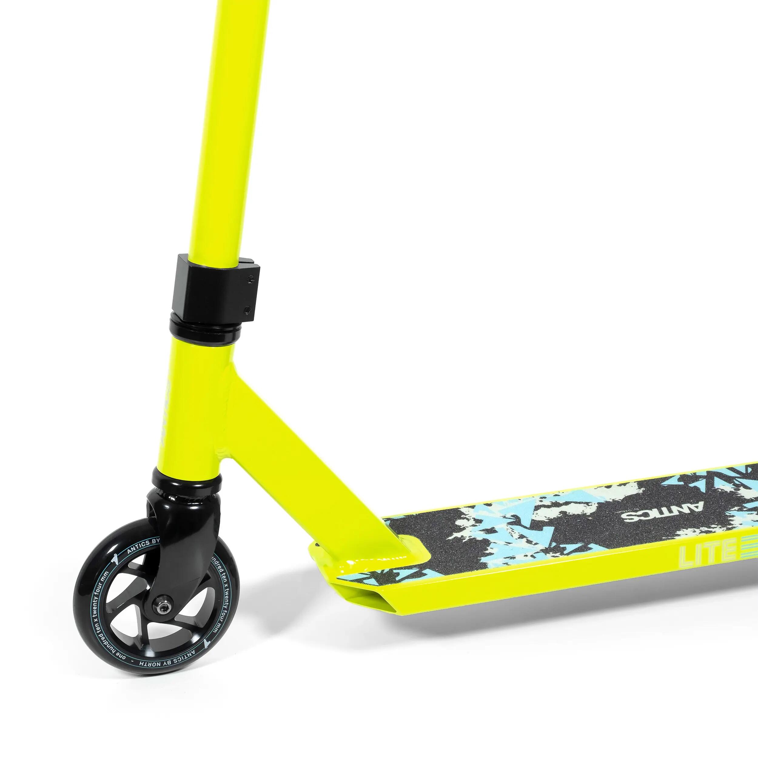 Stuntstep ANTIC COMPLETE LITE - Acid Green - Lichtgewicht Design 3/4