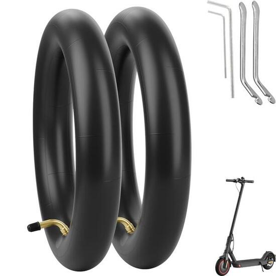 8 1/2x2 Chambre à air pour trottinette électrique Xiaomi avec 2 leviers, 8.5
