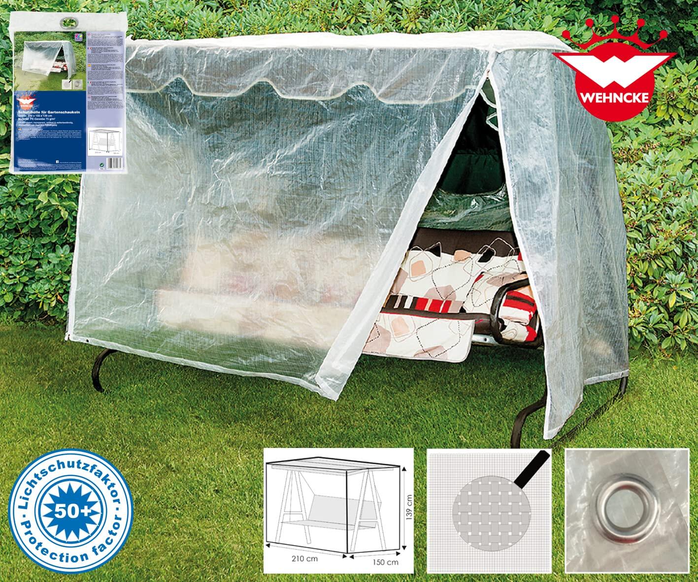 79268 Housse de Protection pour balancelle Transparent 7/7