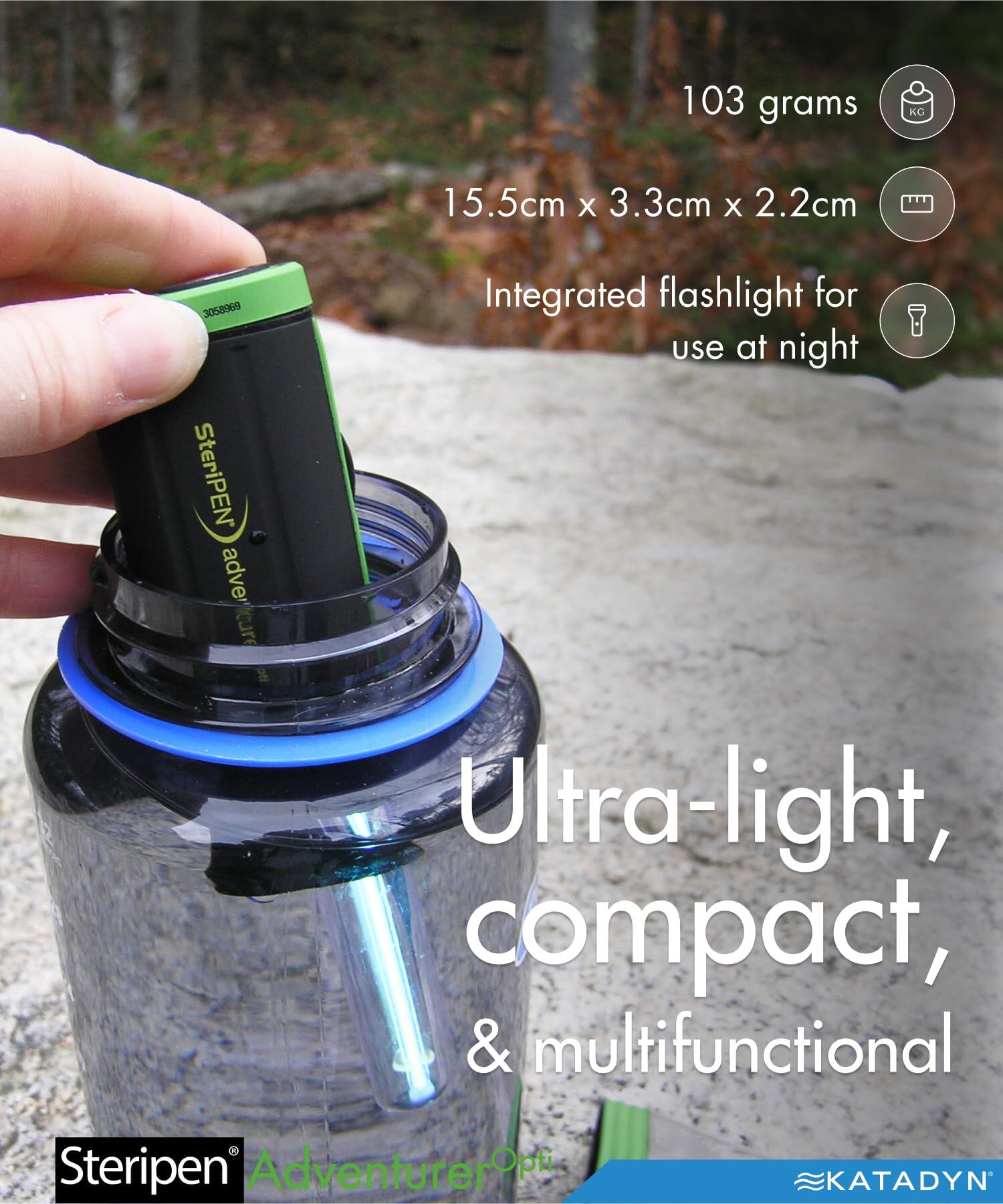 Adventurer Opti Purificateur d'eau à UV portable 4/6