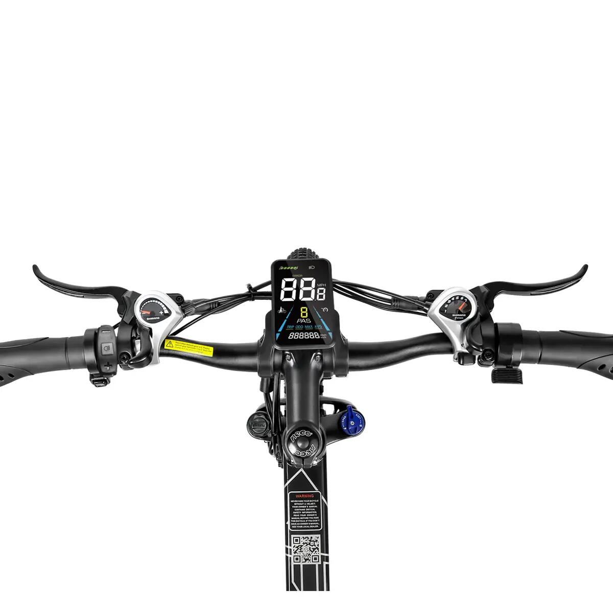 Opvouwbare elektrische fiets SAMEBIKE LO26-II 26×2.35" CST-band 6/7