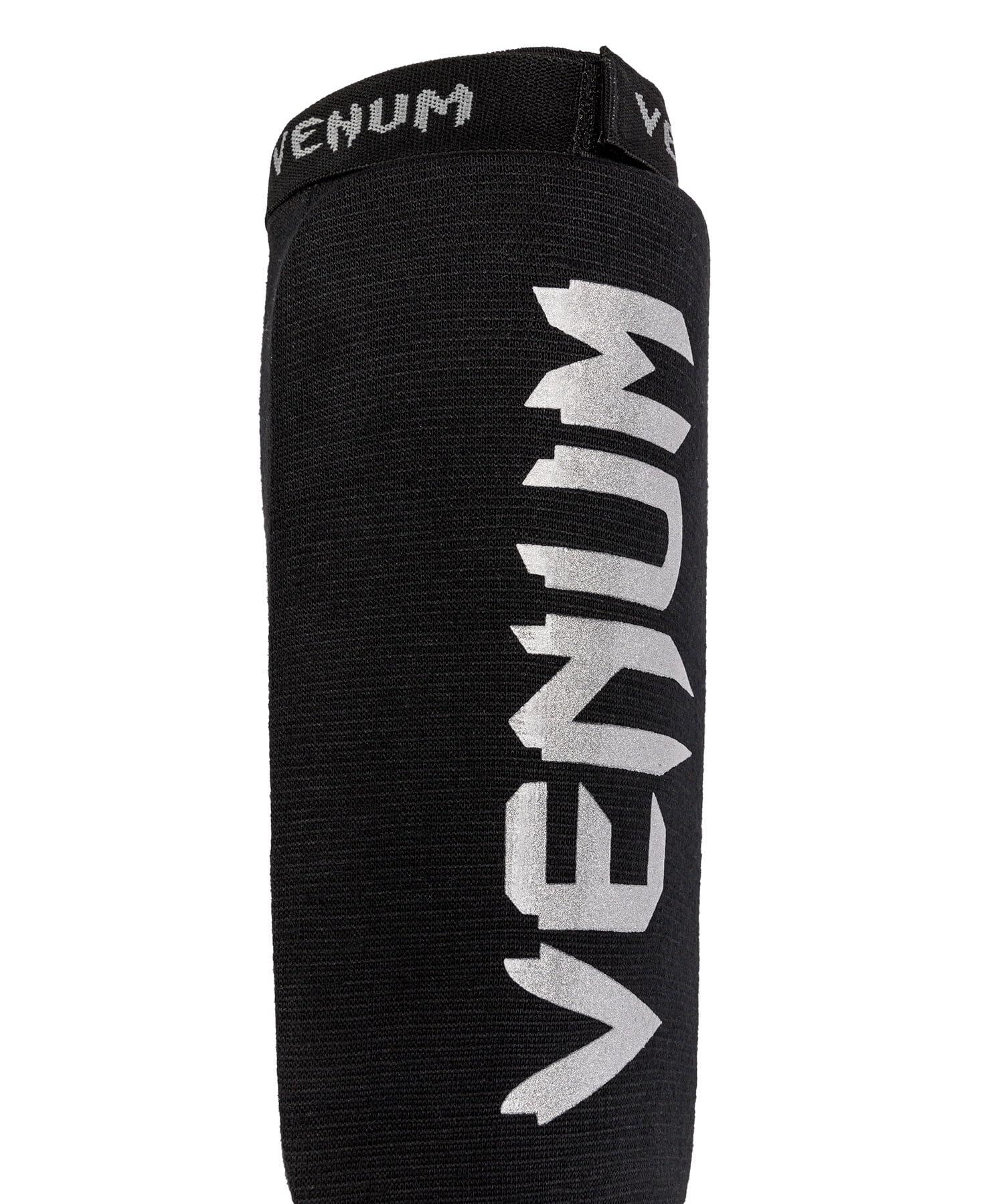 Kontact Shin Guards - Black/Silver - XS 4/4