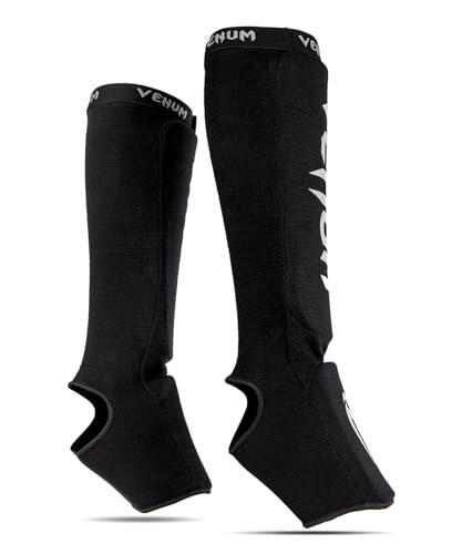 Kontact Shin Guards - Black/Silver - XS 2/4