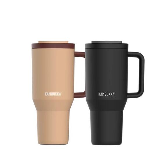 Kubek termiczny ze słomką kubek ze słomką Zestaw 2x Rio 950ml Kambukka Affogato