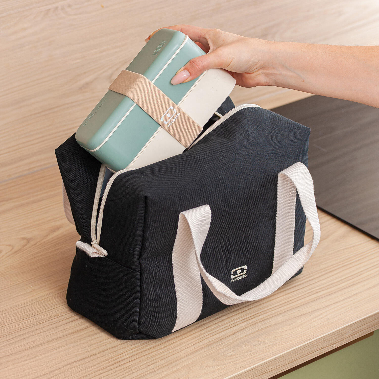 Sac isotherme grand format 12L|Adulte|Bureau, pique-nique|Anse réglable|Elegant 6/6
