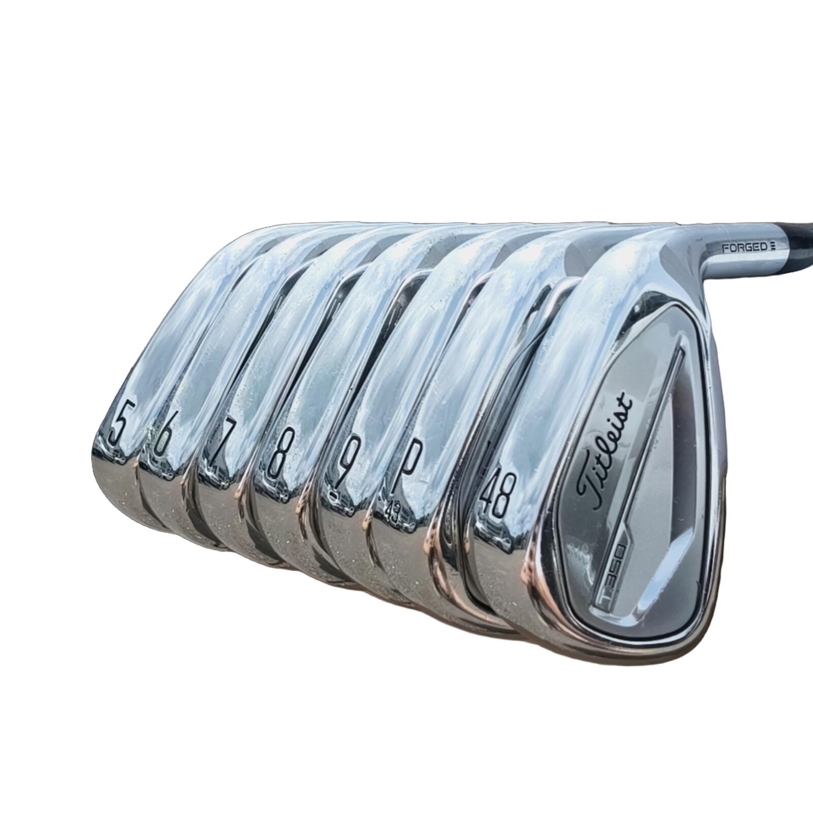Titleist T350 gen  3. IJzerset / 5-PW+AW / Flex Regular / Grafiet 3/7