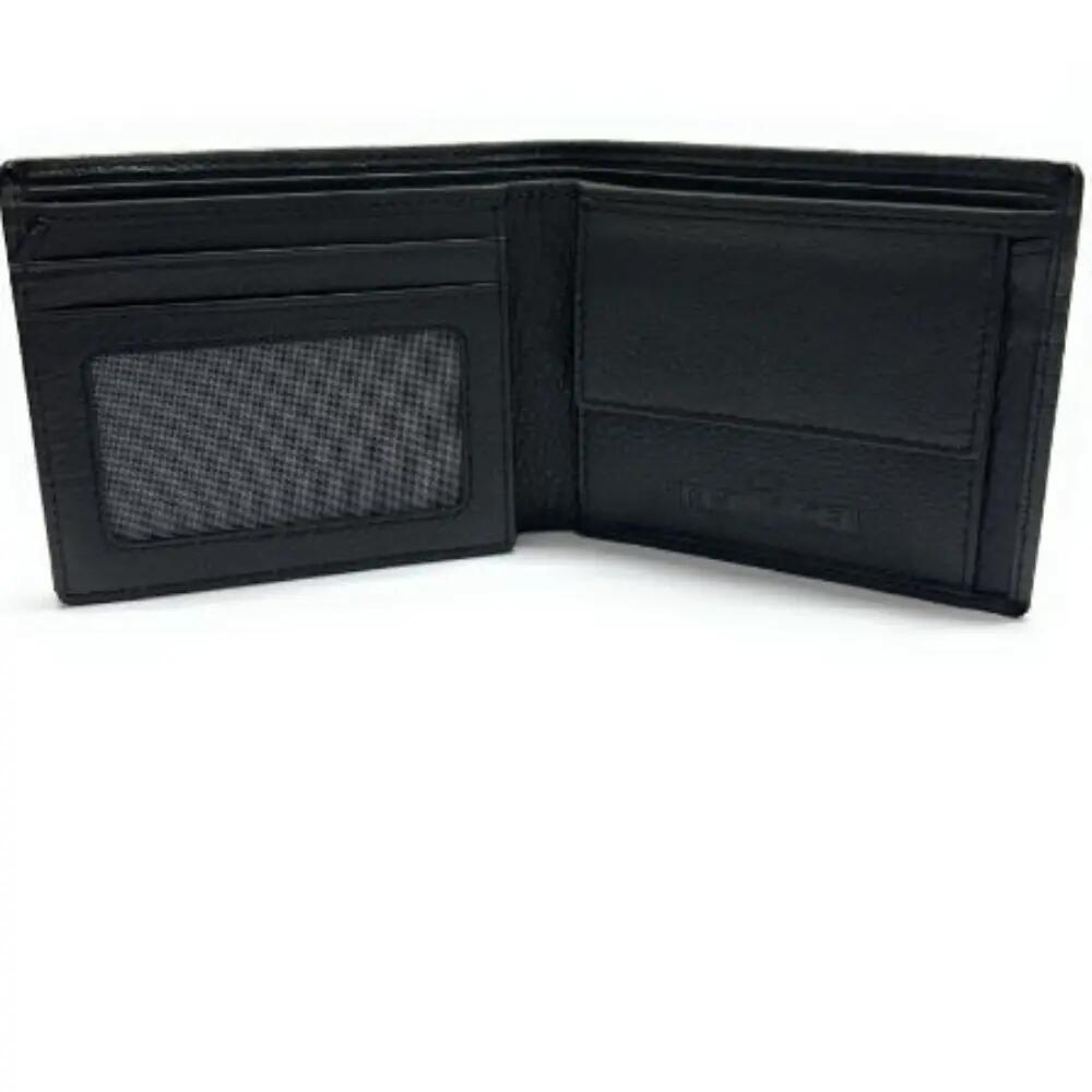 Billetera de Piel con Monedero Real Madrid One Color One Club Negra 2/2