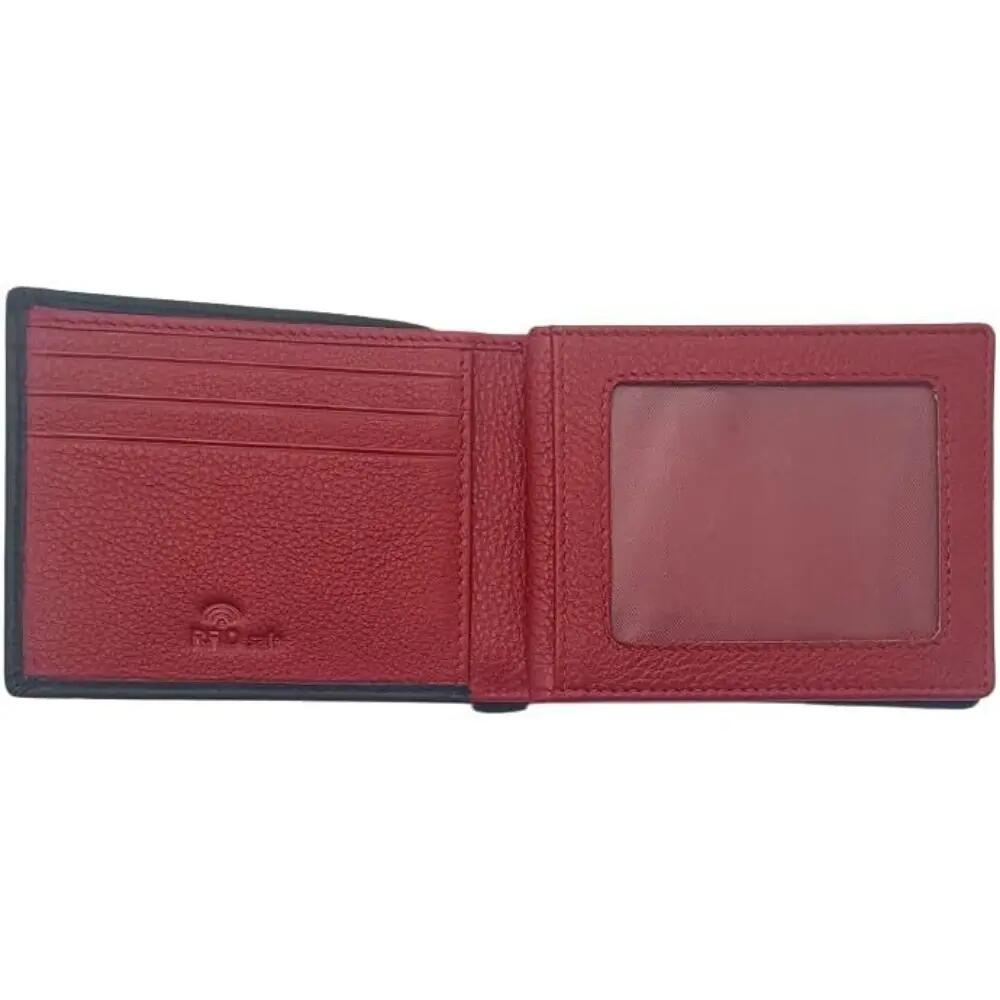 Billetera de Piel Athletic Club León Relieve Horizontal Negra 2/2