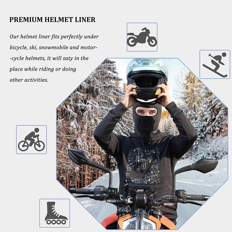 ROCKBROS Gesichtsmaske Sturmhaube Wintermütze Balaclava 6/6