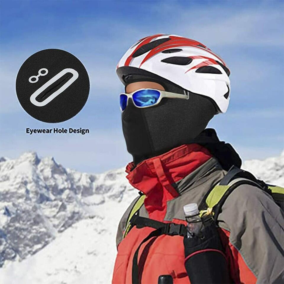 ROCKBROS Gesichtsmaske Sturmhaube Wintermütze Balaclava 5/6