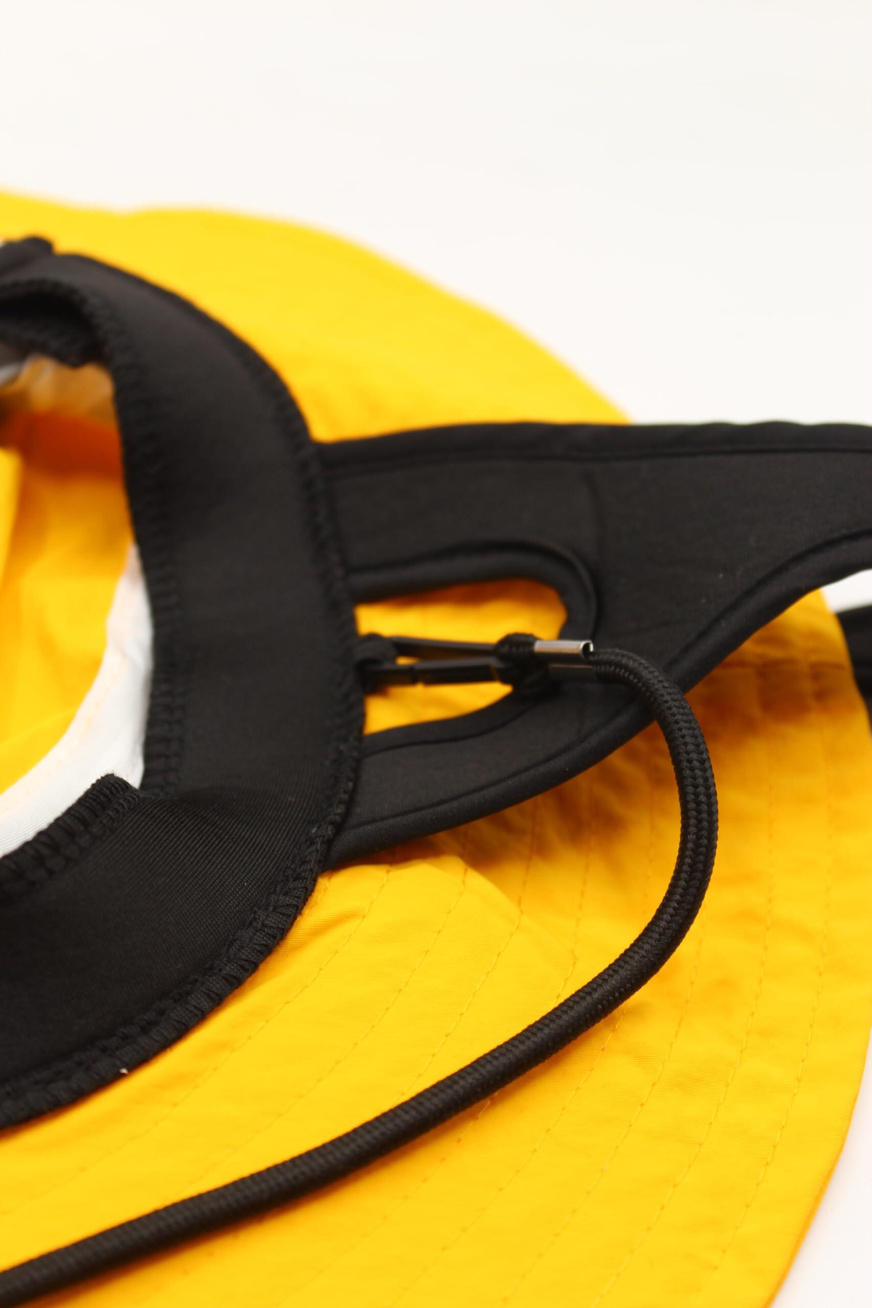 Chapeau de surf UPF50+ pour homme/femme (Jaune) 4/4