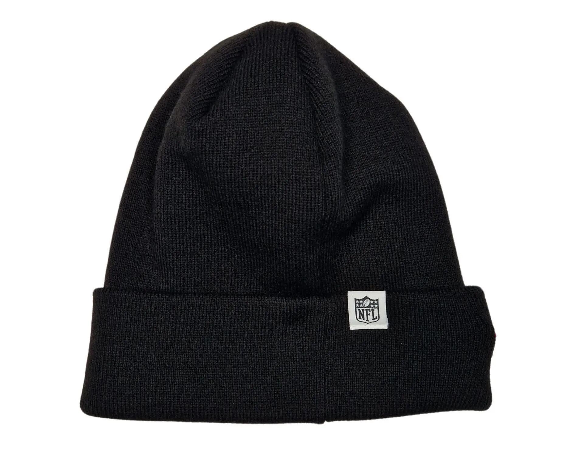 Detroit Lions NFL Loop Label Knit Noir Bonnet 2/3