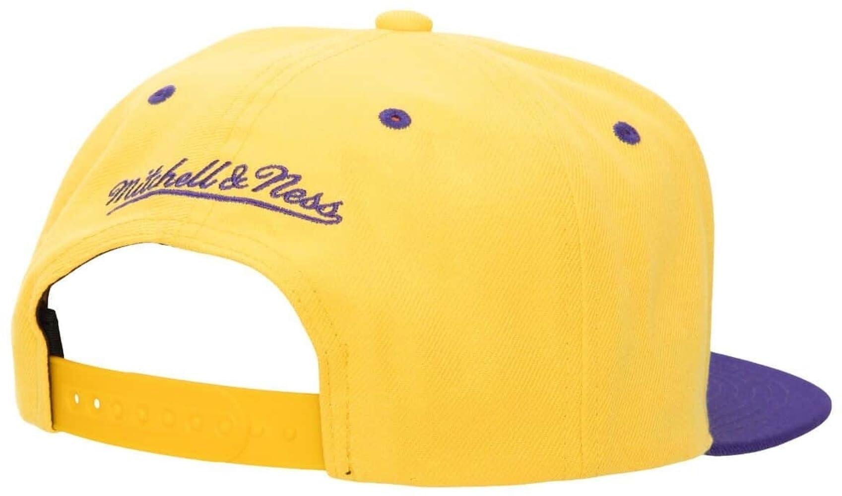 Breakthrough Snapback (NBA/HWC) - Los Angeles Lakers, Jaune-Violet 2/3