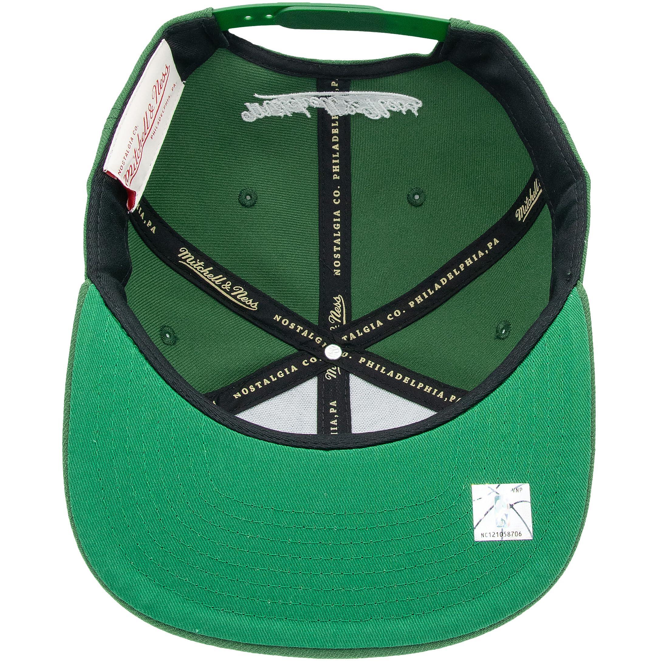 NBA/HWC Champ Stack Casquette de Baseball Snapback - Milwaukee Bucks, Vert 5/5